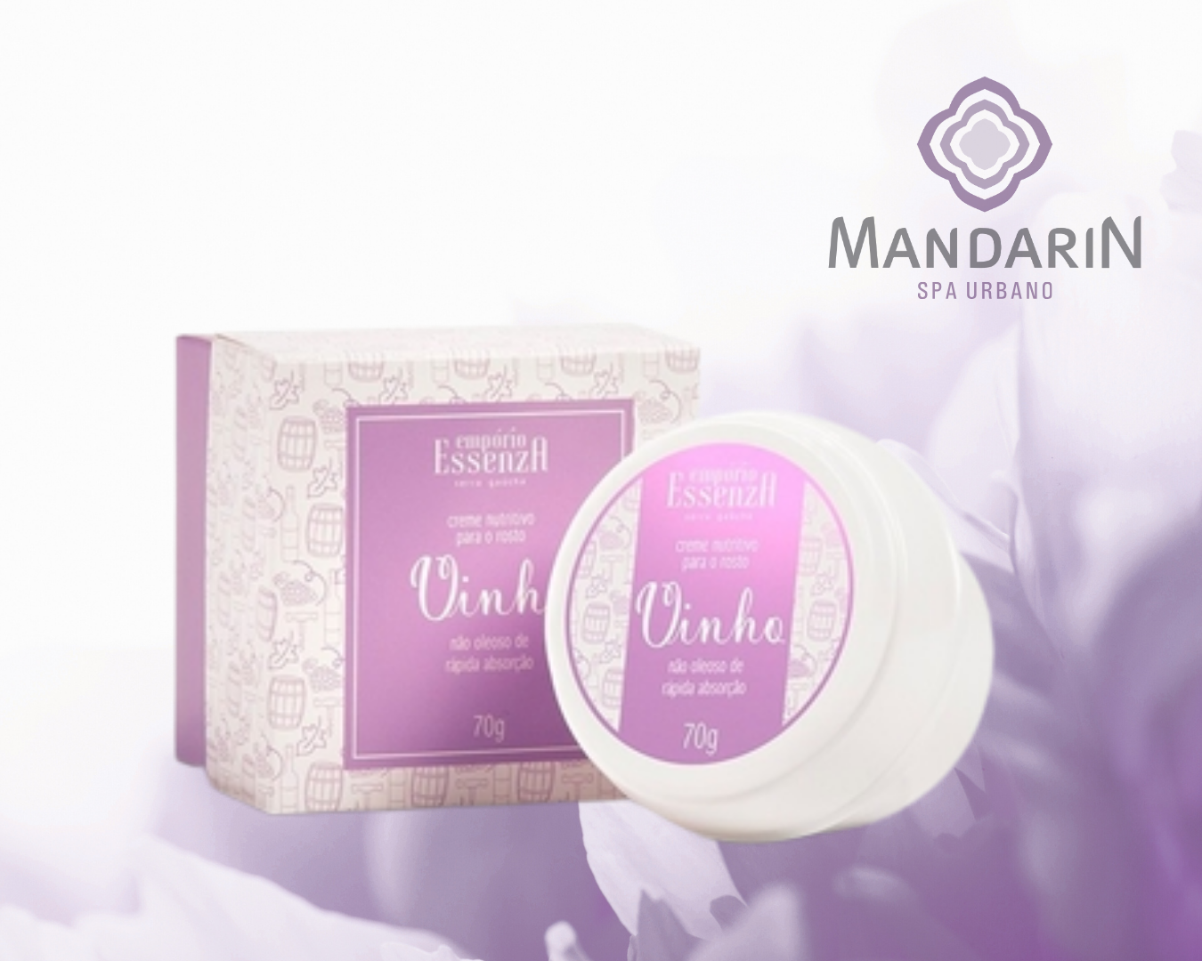 Creme Nutritivo para o Rosto Vinho 70g