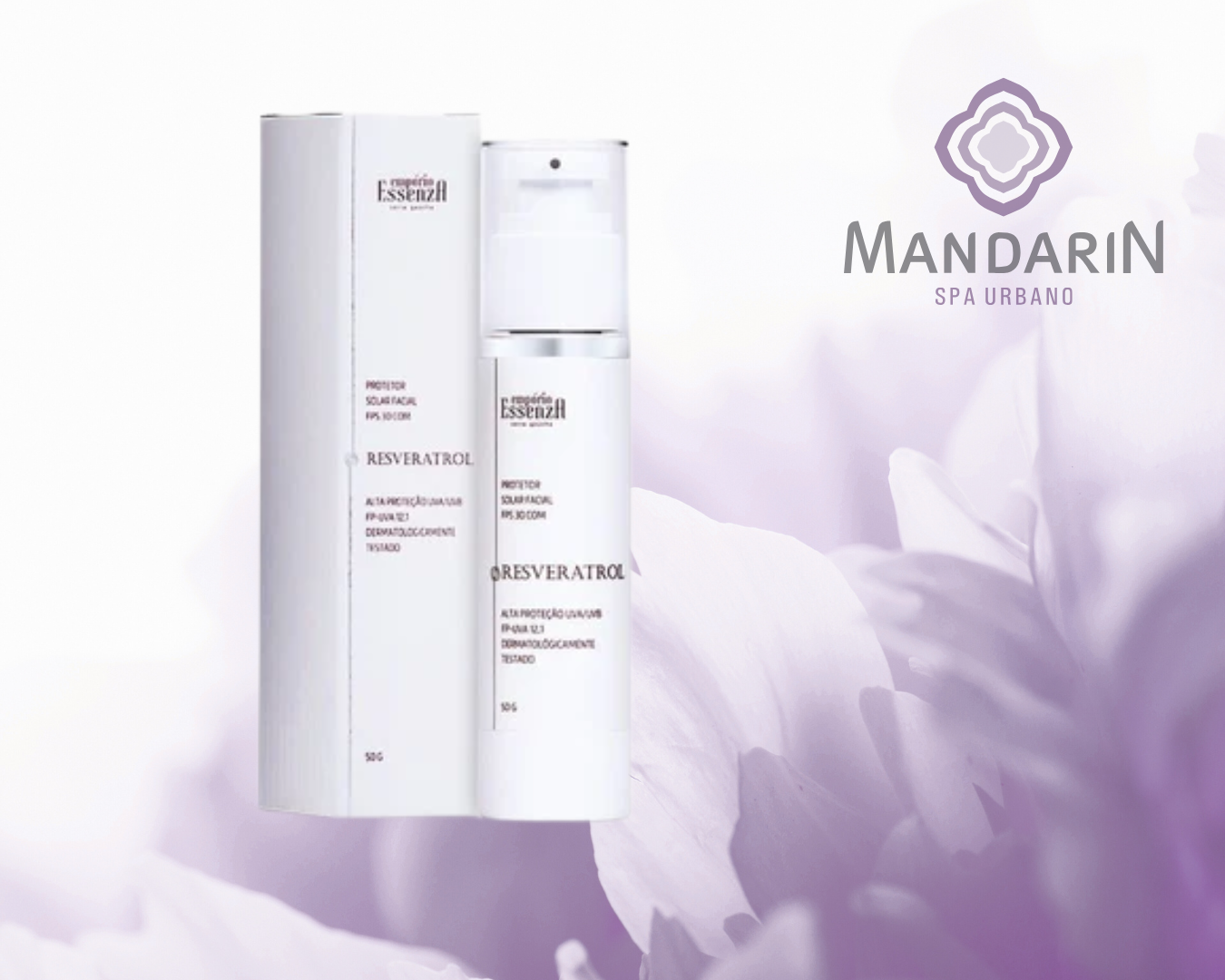Protetor Solar Facial FPS 30 com Resveratrol - 50 g