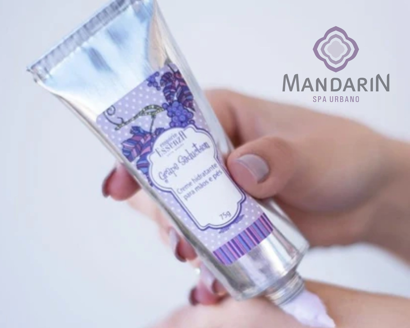 Creme pés e mãos Espumante ou Grape 75g